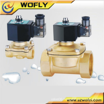 Two way air horn solenoid gas valve